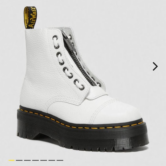 SINCLAIR MILLED NAPPA LEATHER PLATFORM BOOTS - Picture 13 of 13